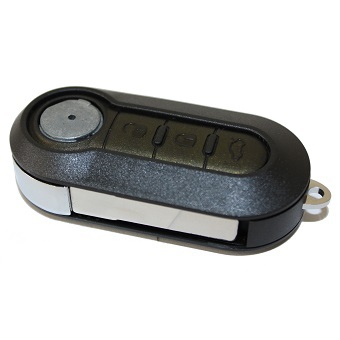 Custodia Chiavi In TPU Per Fiat 500, Panda, Punto, Bravo, Lancia Ypsilon – Cover Antigraffio E Impermeabile Con Portachiavi