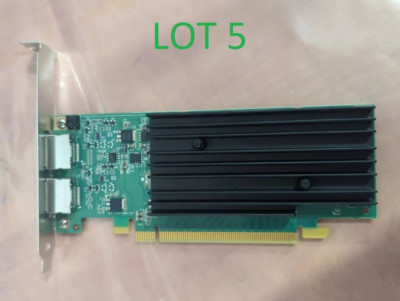 LOT 5 Nvidia Quadro NVS 295 PCIe  Video 0X175K 508286-003 641462-001