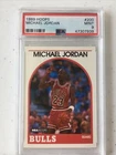 Michael Jordan 1989-90 Hoops #200 Graded PSA 9 MINT Bulls HOF Basketball Card