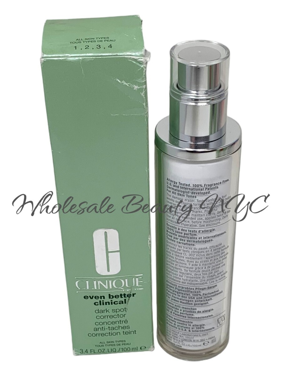 [新品]CLINIQUE even better clinical 100ml Clinique Even Better Clinical Dark Spot Corrector All Skin Types