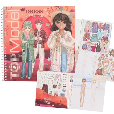 Depesche 13573 TOPModel Dress Me Up Stickerbuch COSY