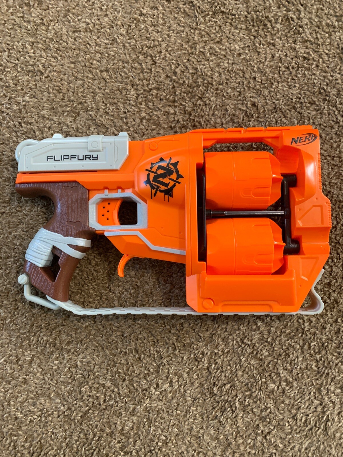 nerf gun zombie strike flipfury