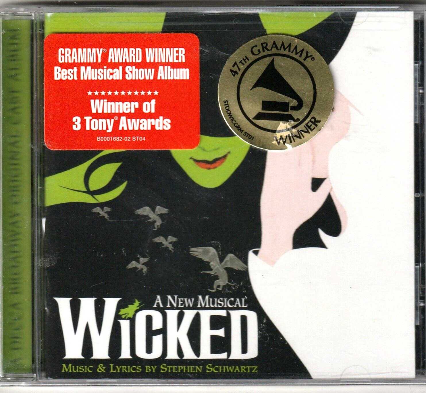 WICKED Original Broadway Show Cast CD Album (2003)  Brand New Sealed