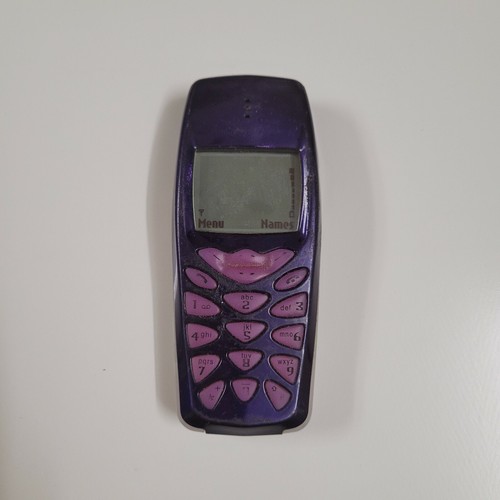 Nokia 3590 (Cingular) Vintage Phone Blue/Purple R04 eBay
