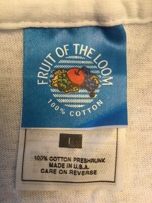 FRUIT OF THE LOOM / Newport pleasure/Tシャツ/L/コットン/WHT Newport Pleasure - White Shirt - L - Fruit Of The Loom | eBay