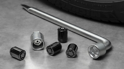 2022-2025 TOYOTA GR 86 BLACK WHEEL LOCK SET PT276-18220-02 GENUINE