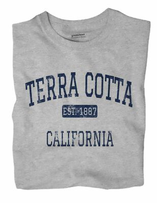 Terra Cotta California CA T-Shirt EST