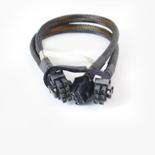 For Dell PowerEdge R730 8pin to 6 6pin Split GPU Power Adapter Cable 35cm