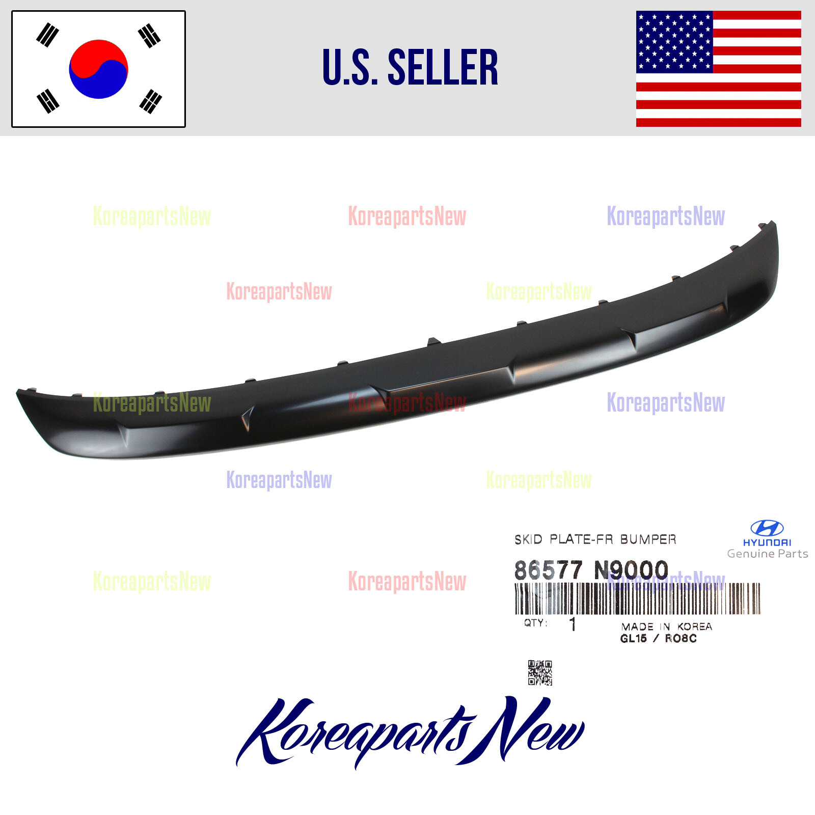 Skid Plate Front Bumper Lower 86577N9000 ⭐GENUINE⭐ Hyundai Tucson 1.6L
