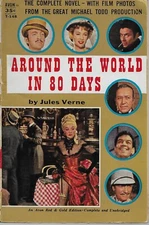AROUND THE WORLD IN 80 DAYS  by Jules Verne -- Movie Edition