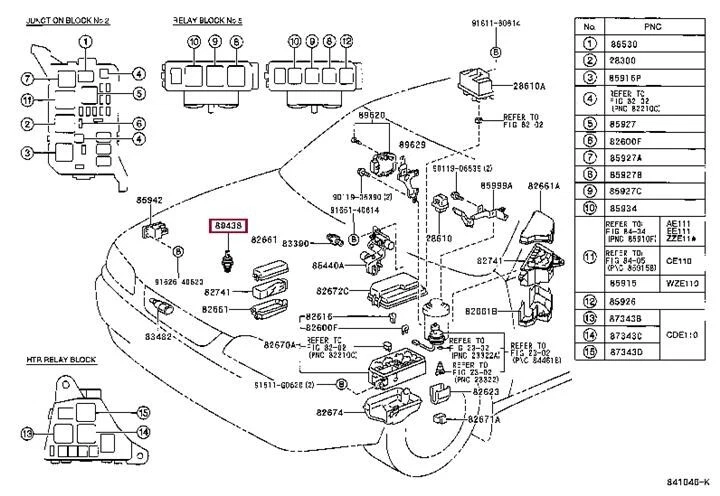 Interruptor de botón de presión de aceite de dirección asistida OEM CAMRY GENUINO TOYOTA 89438-33010 Foto 3 de 3