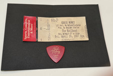 Eddie Money Band $ Guitar Pick Tommy Girvin 4/20/07 Tour Concert Stage Plectrum