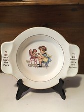 Vintage "My Own Plate" Holmes  Edwards Division of The International Silver Co.