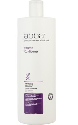 ABBA Volume Conditioner 33.8 Oz Liter Free Same Day Shipping