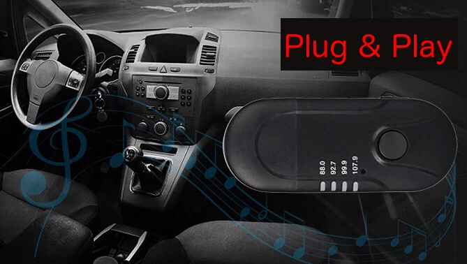 FM Bluetooth Transmitter KFZ Auto Freisprecheinrichtung Radio Adapter Musik USB - Bild 4 von 4