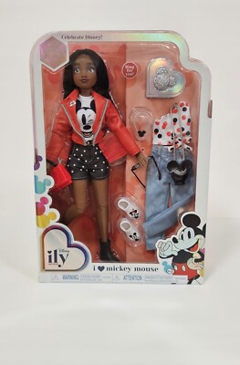 Disney 100 years ILY 4 Ever I Love Mickey Mouse 12  Doll Pack NEW 2023