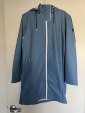 Horseware Ireland Libby Long Rain Coat Blue Size Small