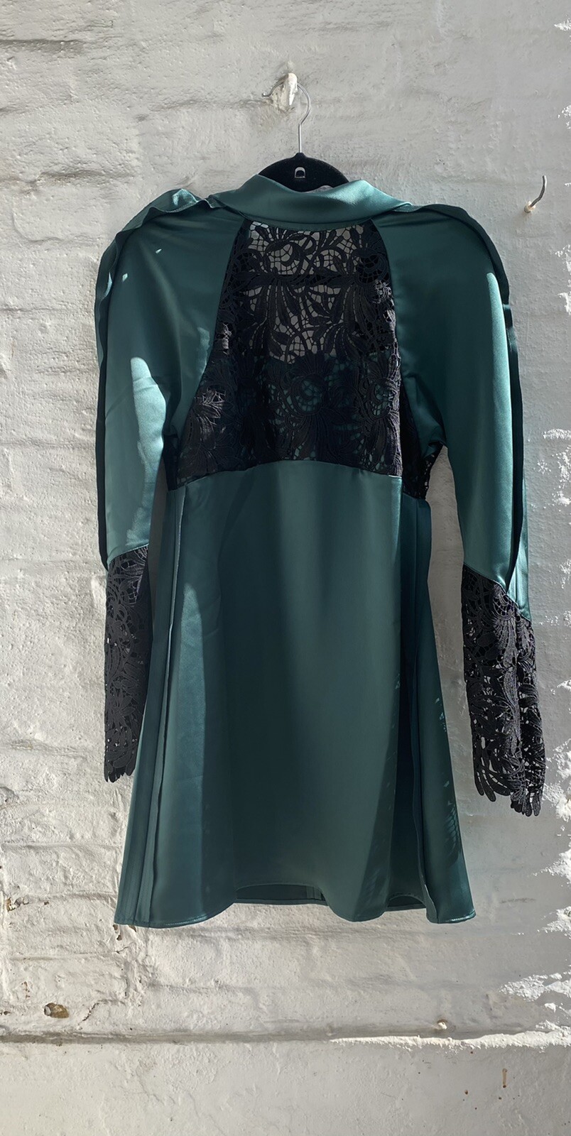 Self-Portrait Emerald Green Mini Dress. Size UK10/US6. RRP £485 image 2