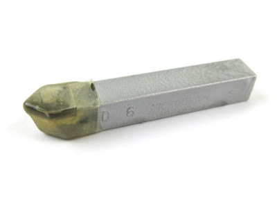 1pc ACT D-6 Micrograin Carbide Brazed Lathe Tool Bit 80° Angle 3/8'' Shank