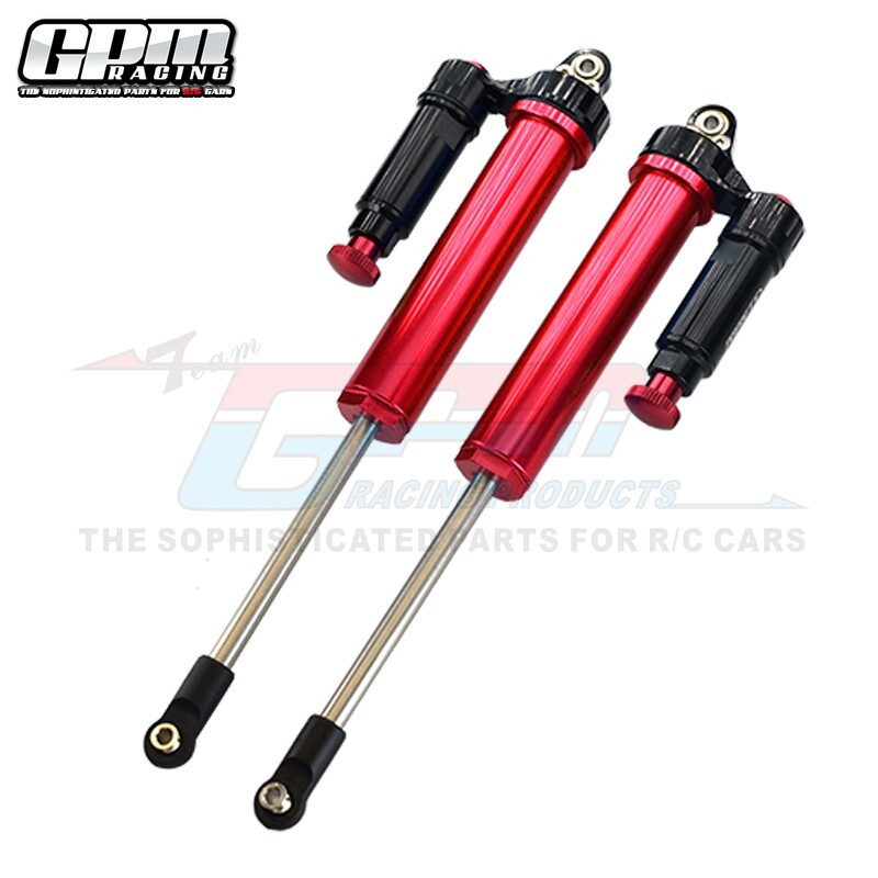 Traxxas 7461X GTR Shocks Pair - Hard-Anodized Aluminum, PTFE-Coated Bodies, Tin Shafts (Springs Not Included) - View #9
