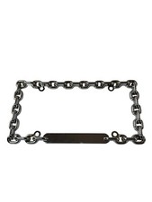 Supreme Chain License Plate Frame Silver for sale online | eBay