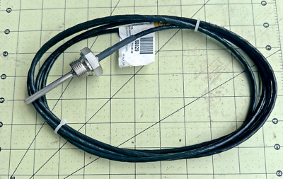 JUMO RTD Pt100 ohm Probe Sensor L 50mm 1/2  NPT 3 Wire New