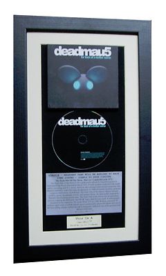 DEADMAU5 Lack Of  A Better Name CLASSIC CD Album QUALITY FRAMED+FAST GLOBAL SHIP