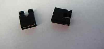 100x Hard Drive Computer CD/DVD PCB Panel Test Bread Board Shunt Jumpers 2.54mm