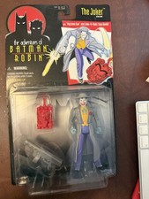 Batman the Animated Series  The Joker   1997 Kenner Action Figure MOC new Robin