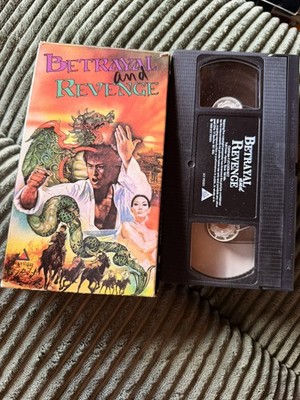 Betrayal and Revenge VHS Kung-Fu Martial Arts--VHS