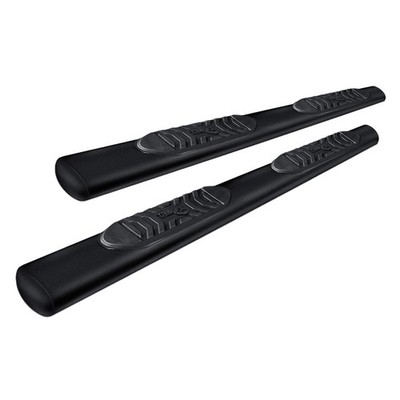 For Toyota Tundra 22-26 TrailFX 5'' Cab Length Black Oval Straight Side Steps