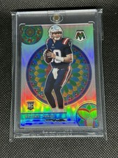 2021 Panini Mosaic Football! Mac Jones! Stained Glass! Rookie! Case Hit! #GM-23