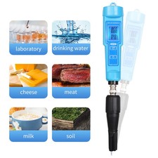 Plant Soil Ph Meter Water Quality Tester for Food Cheese Creams Milk Meat New