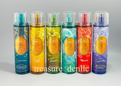 Bath&bodyworks ディズニープリンセス ボディミスト １１本セット Bath & BodyWorksのディズニープリンセスコラボが可愛すぎる