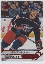 2020-21 Upper Deck Overtime Rookies Red 1/99 Calvin Thurkauf #105 5h0