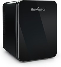 Enventor Mini Fridge 4 Litre, 6 Can Mini Fridges for Bedrooms, AC+12V DC Power