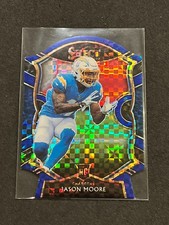 2020 Panini Select Football Jason Moore Rookie Concourse Blue Die-Cut Prizm #78