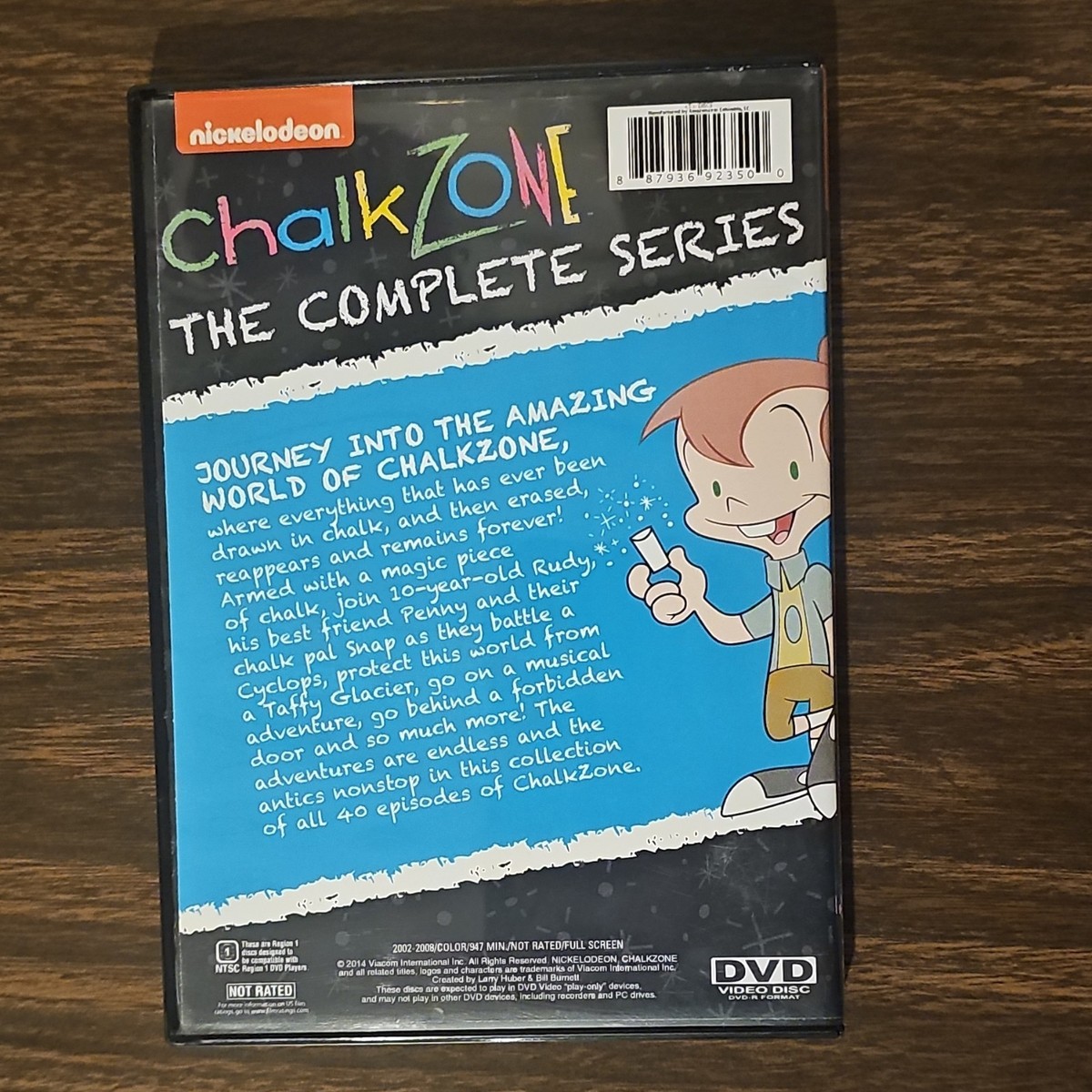 Nickelodeon ChalkZone Complete Series DVD Box Set Out Of Print
