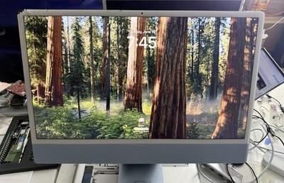 Apple iMac 24-inch All-in-One 2021 M1 screen cracked