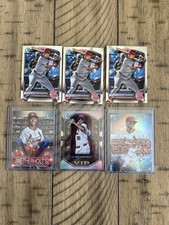2025 Bowman Chrome Prospect JJ Wetherholt Lot Of 6 Cards