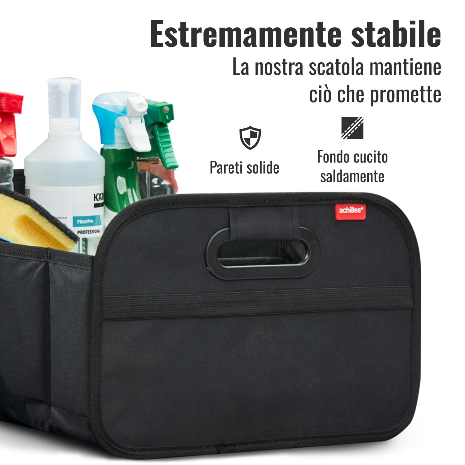 Organizer - Bagagliaio Auto 23L Portaoggetti Pieghevole Accessori Auto Interno - Miniatura 12
