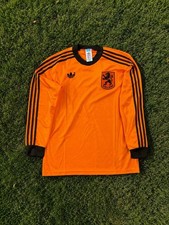 1980 Orange Vintage Netherlands jersey size Large #10
