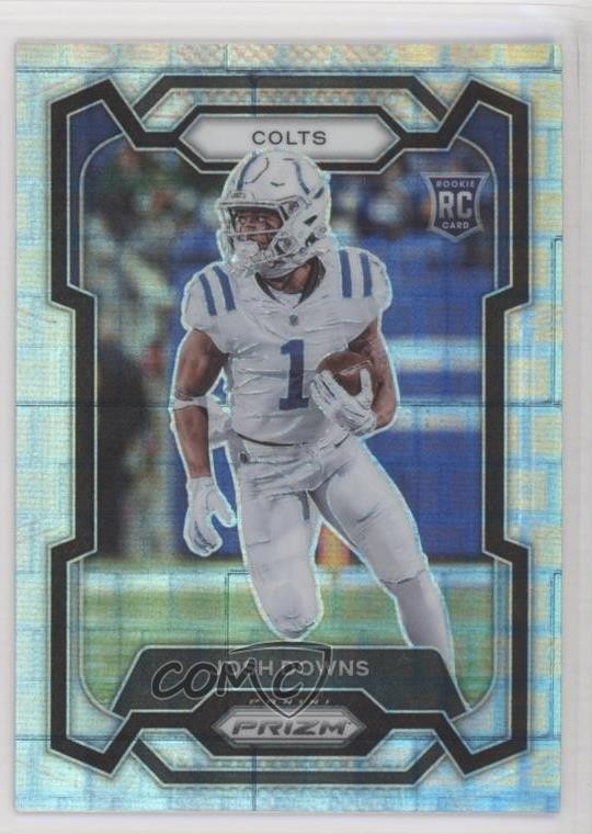 2023 Panini Prizm Rookies Pandora Prizm 105/400 Josh Downs #345 0h5y