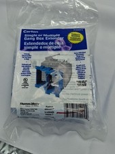 Carlon Single OR Multiple -Gang PVC Electrical Box Extender 2-Pack