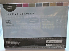 Creative Memories Power Palette Earthy Journaling Boxes Photo Mats 96pc 4 x 6"