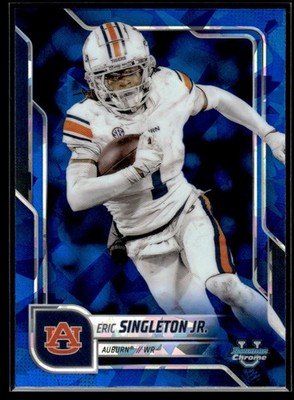 2025 Bowman University Chrome Sapphire Eric Singleton Jr #186