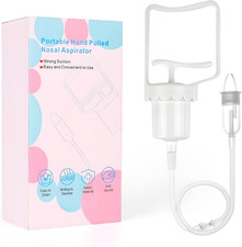 Baby Nasal Aspirator, Powerful Hand Pump Baby Nose Sucker, Nasal Aspirator for B