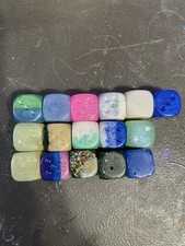 Resin Casted Defect Dice Lot (16 Total) Read ...