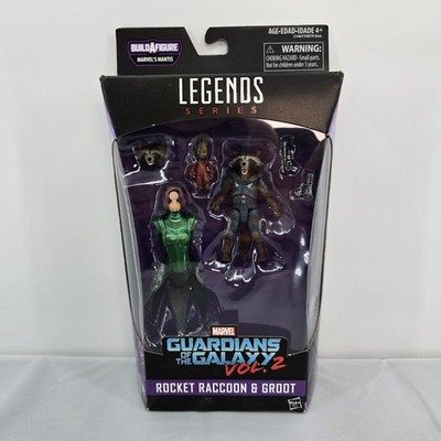 Rocket, Baby Groot Marvel Legends Mantis BAF Guardians of the Galaxy Vol 2, NIB