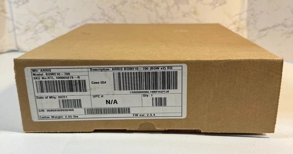 ARRIS BGW210-700 Broadband Gateway WiFi Modem Router Voice / Brand New! - Image 2 of 3